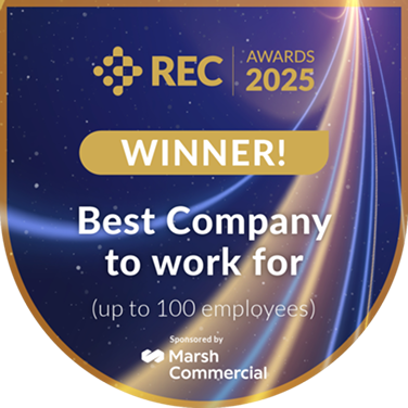 REC Awards 2025 Best Company to work for Winner